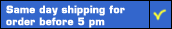 Same-Day-shipping for orders before 5 pm